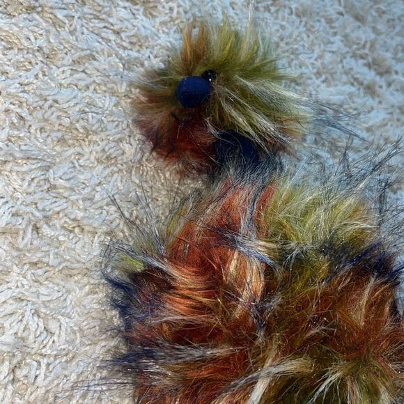 Jellycat London Spiced Pompom 13” Plush Stuffed Ostrich EMU Bird Toy - Picture 11 of 12